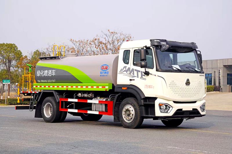程力重汽14方灑水車